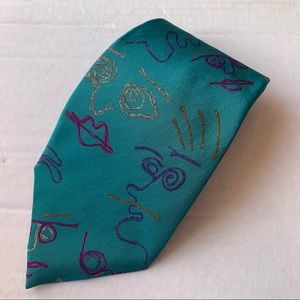 Vintage Perry Ellis Portfolio silk tie